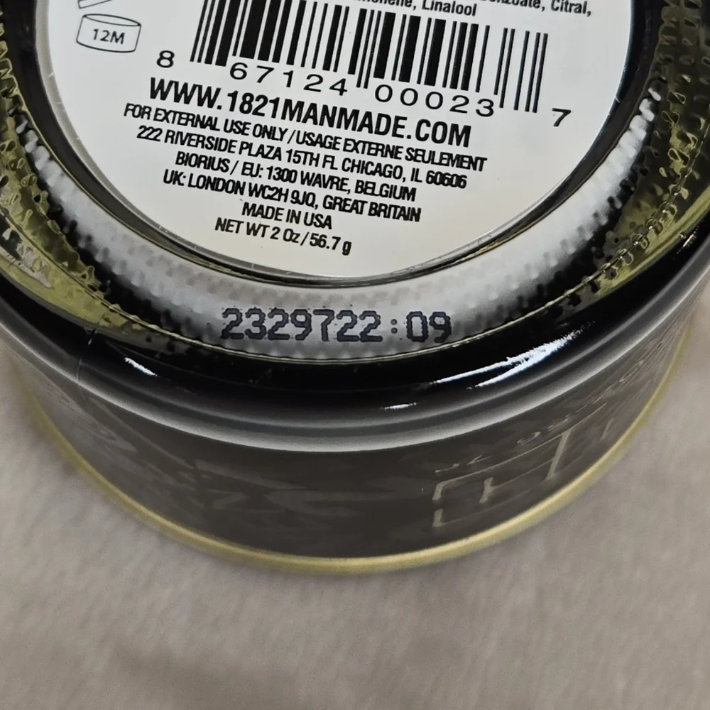 18.21 Man Made Hair Styling Paste Sweet Tobacco 2 oz